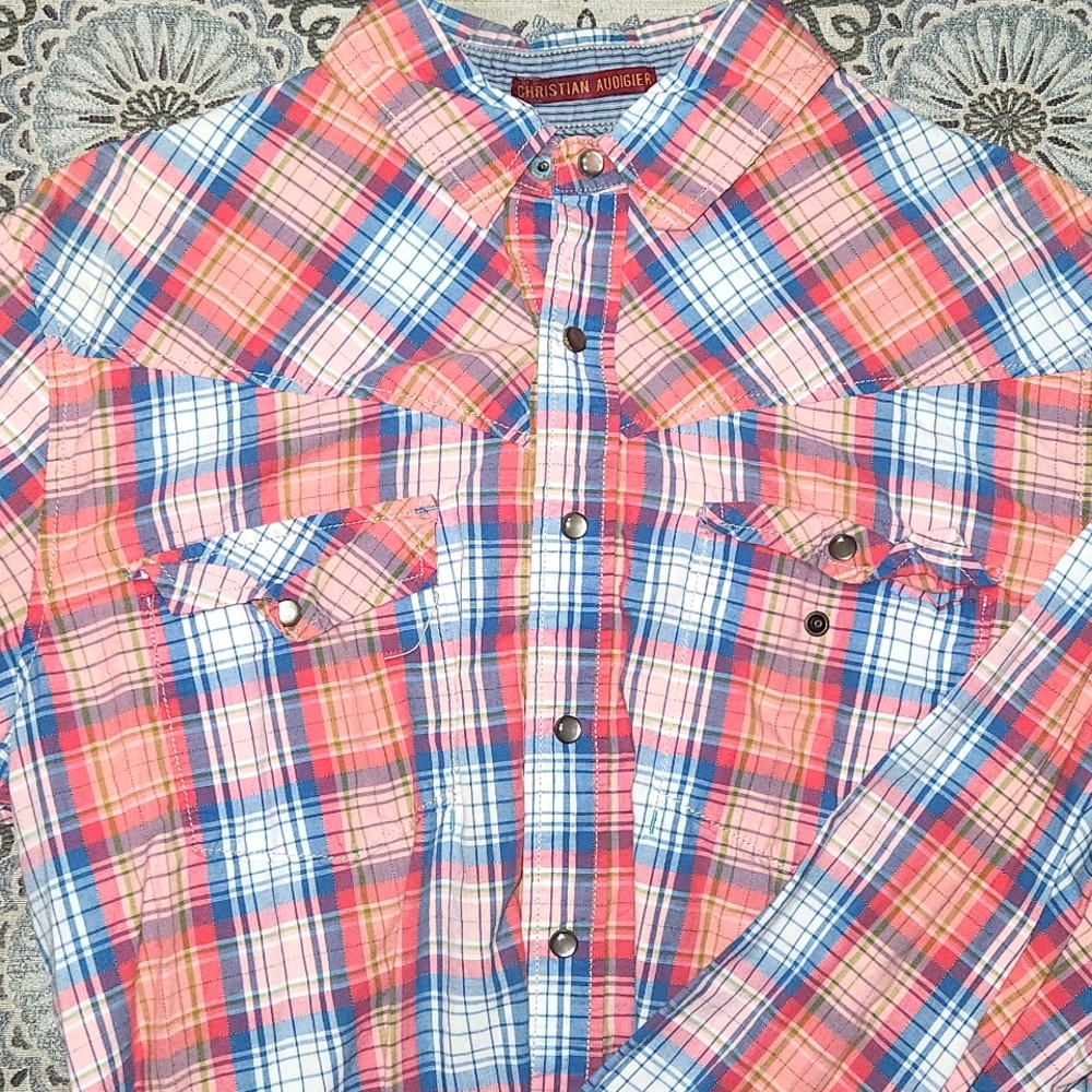 Christian Audigier button down